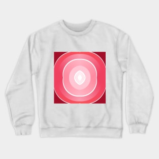 Abstract Art Layered Peach. Crewneck Sweatshirt